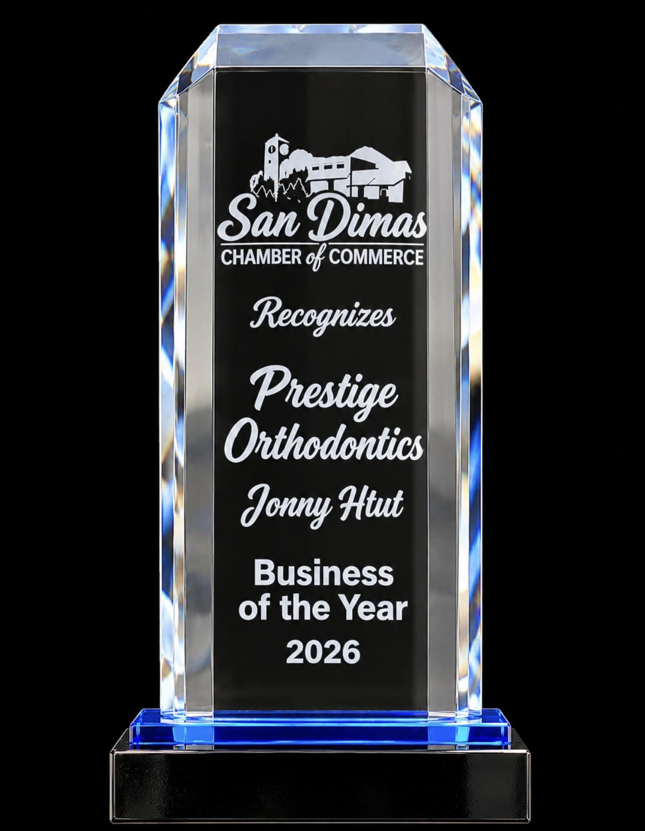 Prestige Orthodontics Business of the Year San Dimas 2026 Prestige Orthodontics Business of the Year award in San Dimas 2026