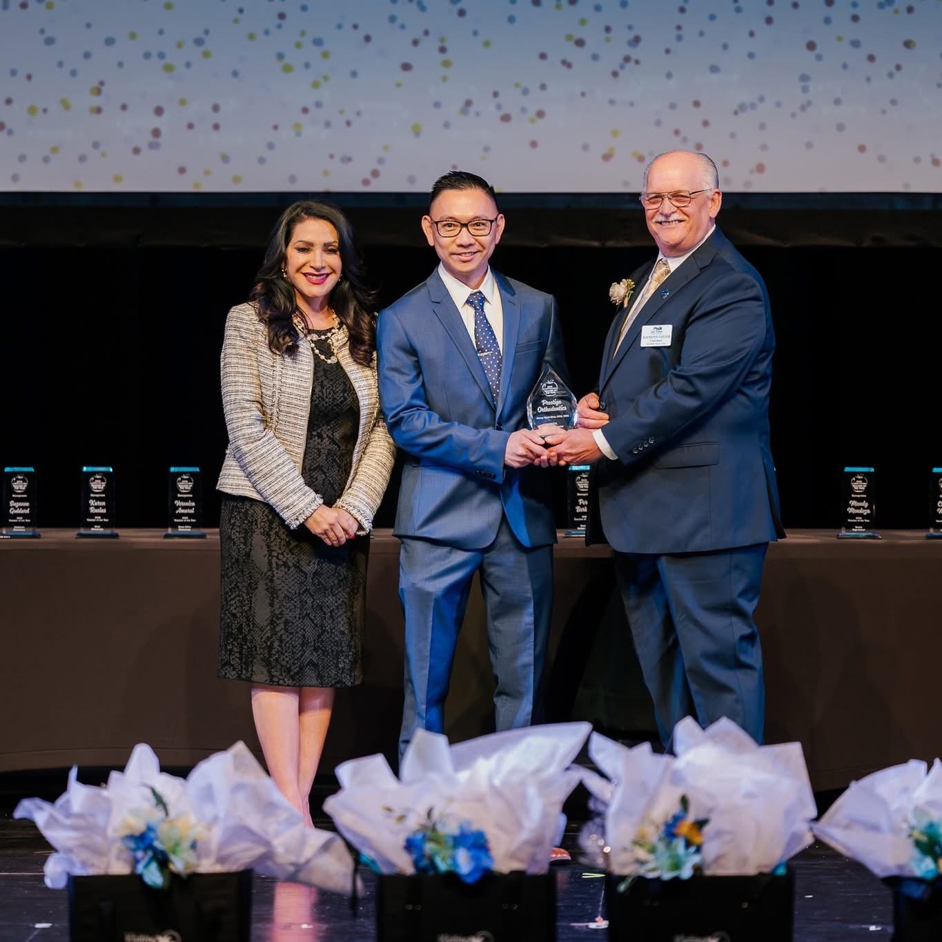 Prestige Orthodontics – Teacher of the Year Title Sponsor Event 2026 Prestige Orthodontics recognized as a title sponsor of the 2026 Bonita Unified School District La Verne and San Dimas Teacher of the Year program